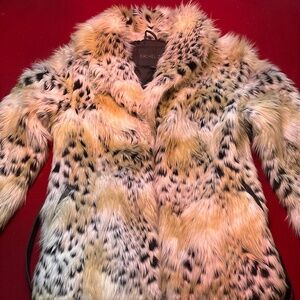 Faux fur jacket